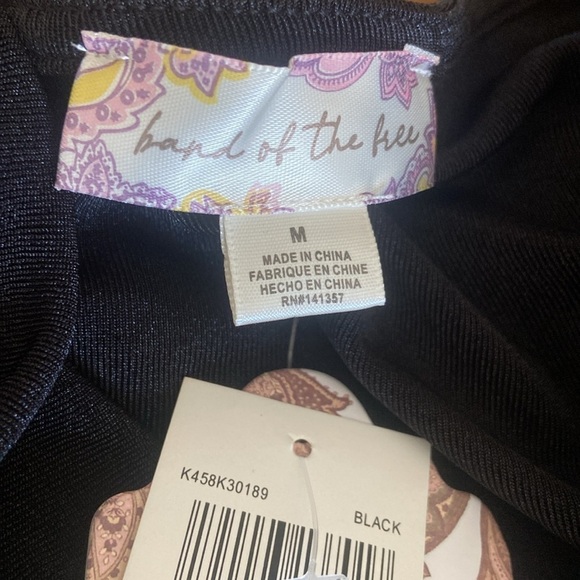 NwT Band of the Free Slinky Black Annabelle Whimsigoth Witchy Party Dress Size M - Picture 10 of 11